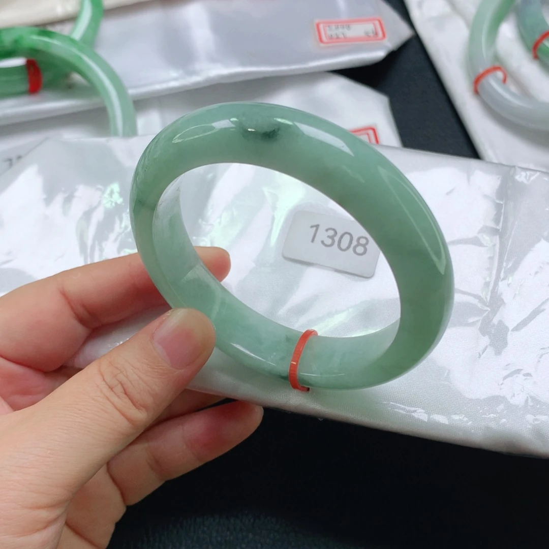未镶嵌手镯翡翠天然缅甸翡翠手镯02