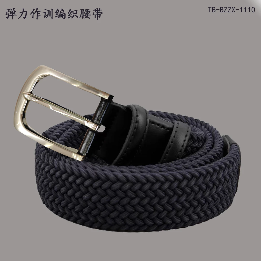 弹力编织作训内腰带