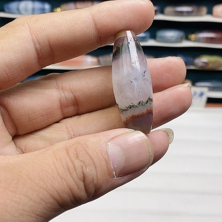 呱***婆玛瑙/玉髓未镶嵌颈饰