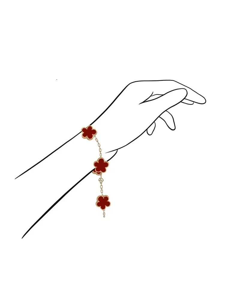 【A】经典百搭伍花手链