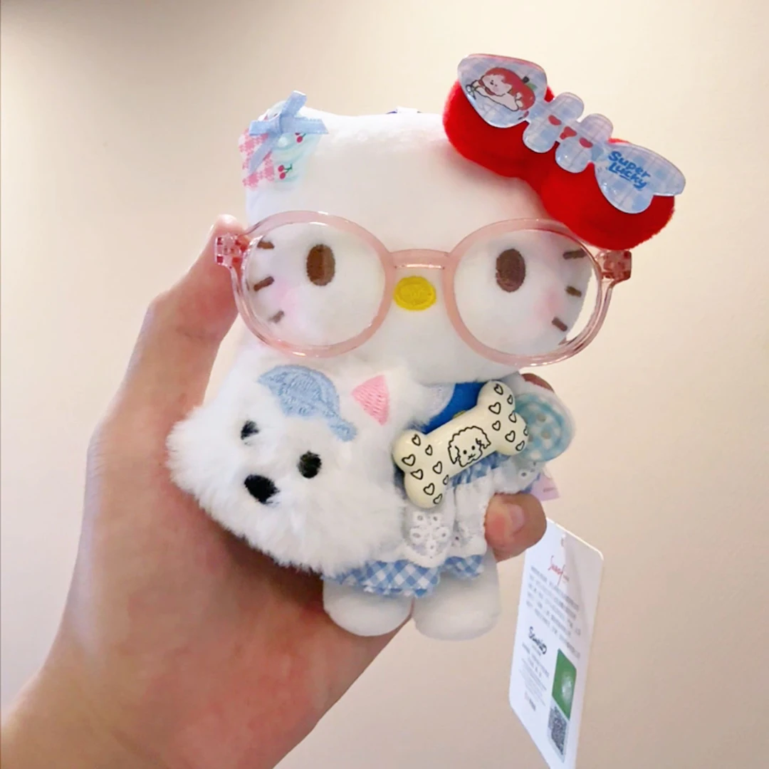 【新款】正版HelloKitty西高地Kitty二创包挂可爱风手工diy钥匙扣