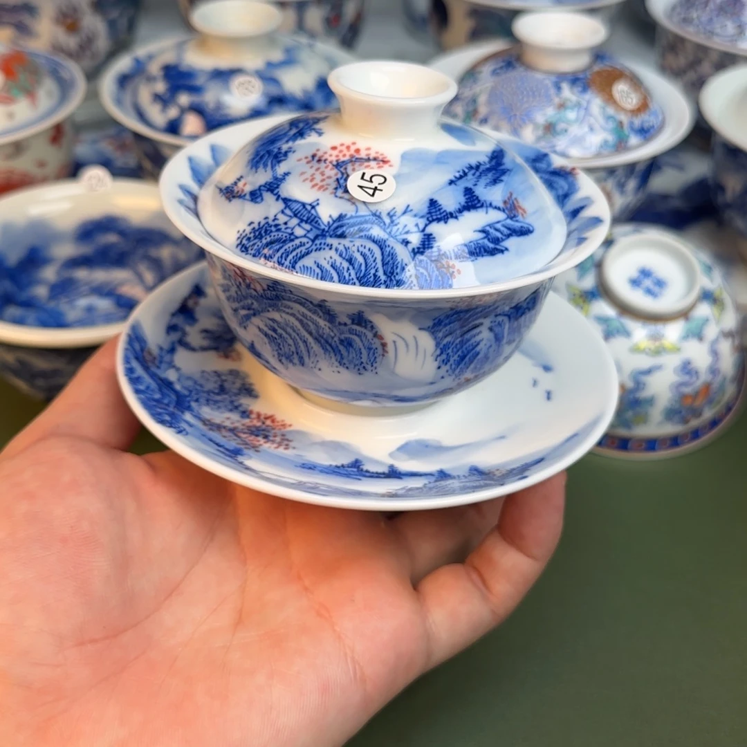 彦祖纯手工手绘茶具45