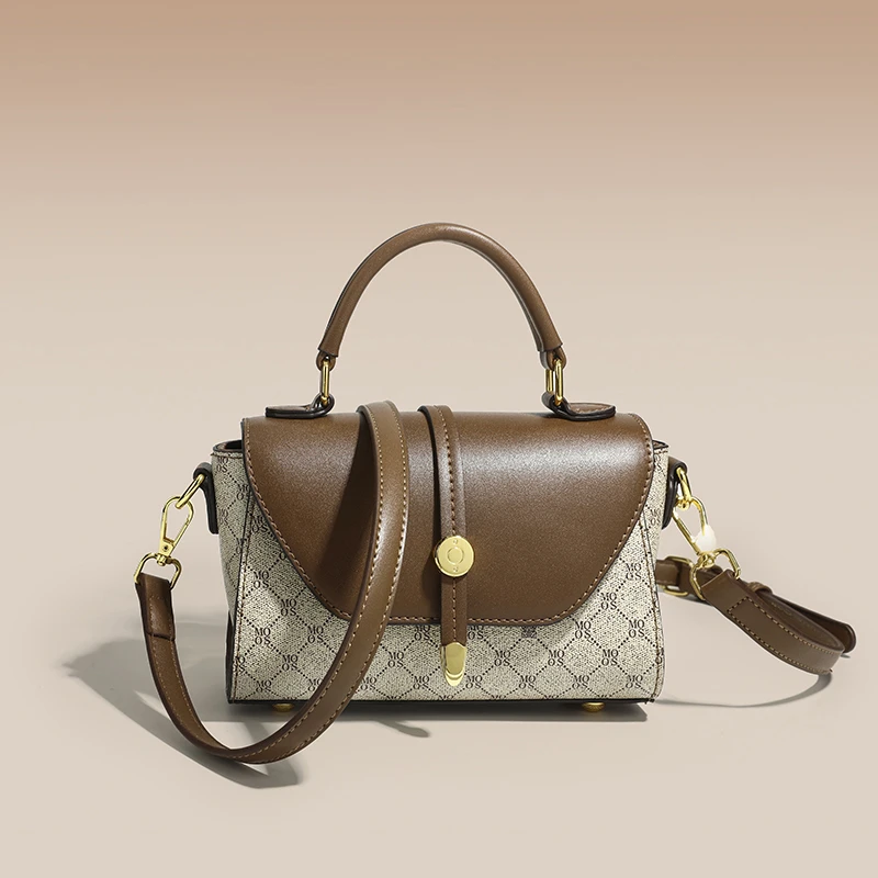 高级感包包女新款母亲节礼物妈妈包手提包中年单肩包百搭斜挎包