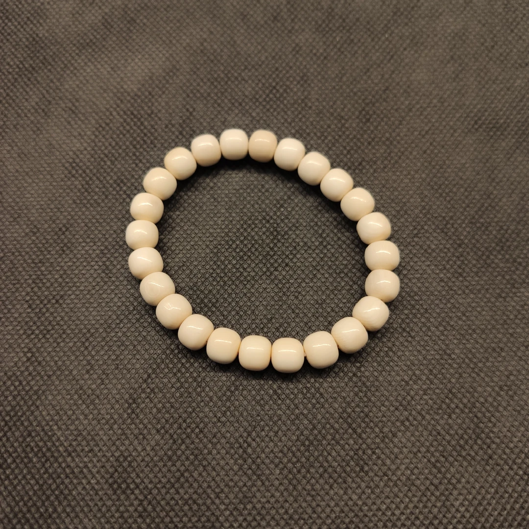 【叶】B00163手串猛犸牙工艺品