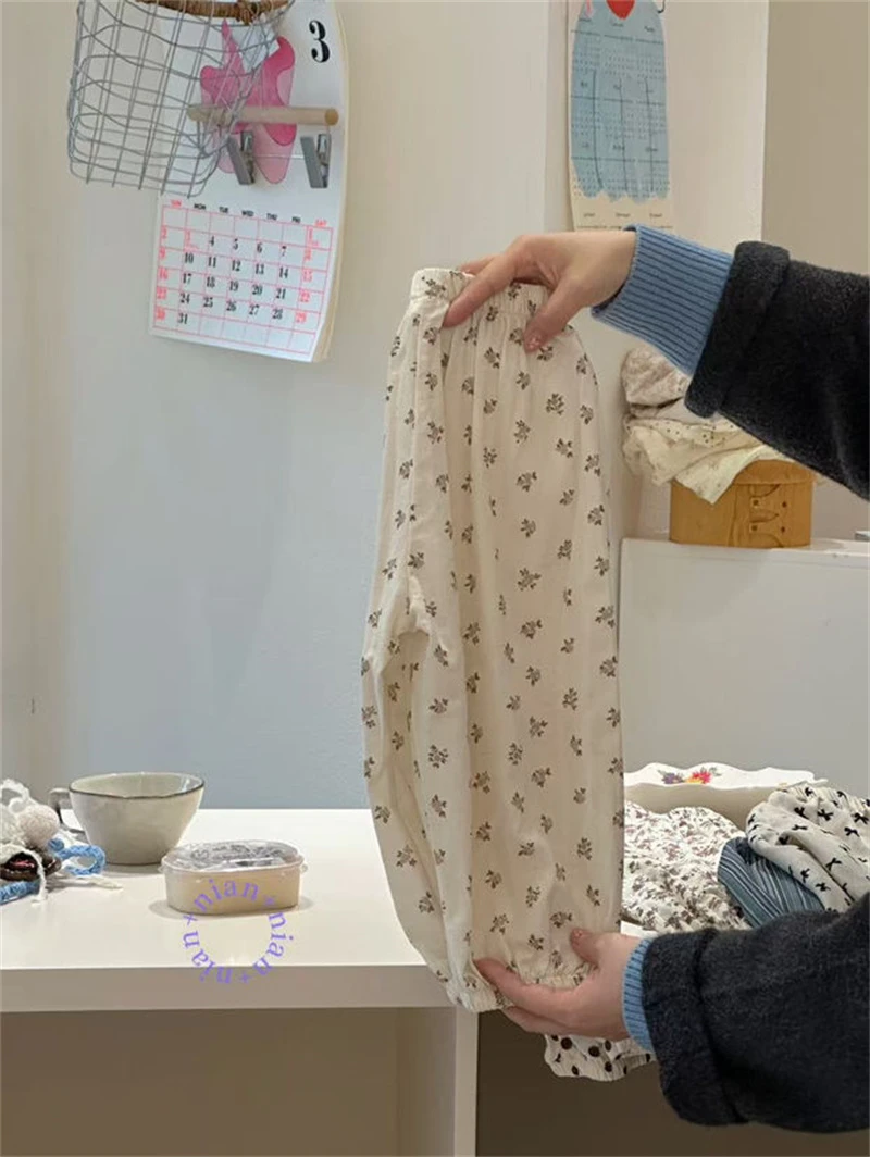 AC97~swmmer-念·25夏~碎花防蚊裤F007