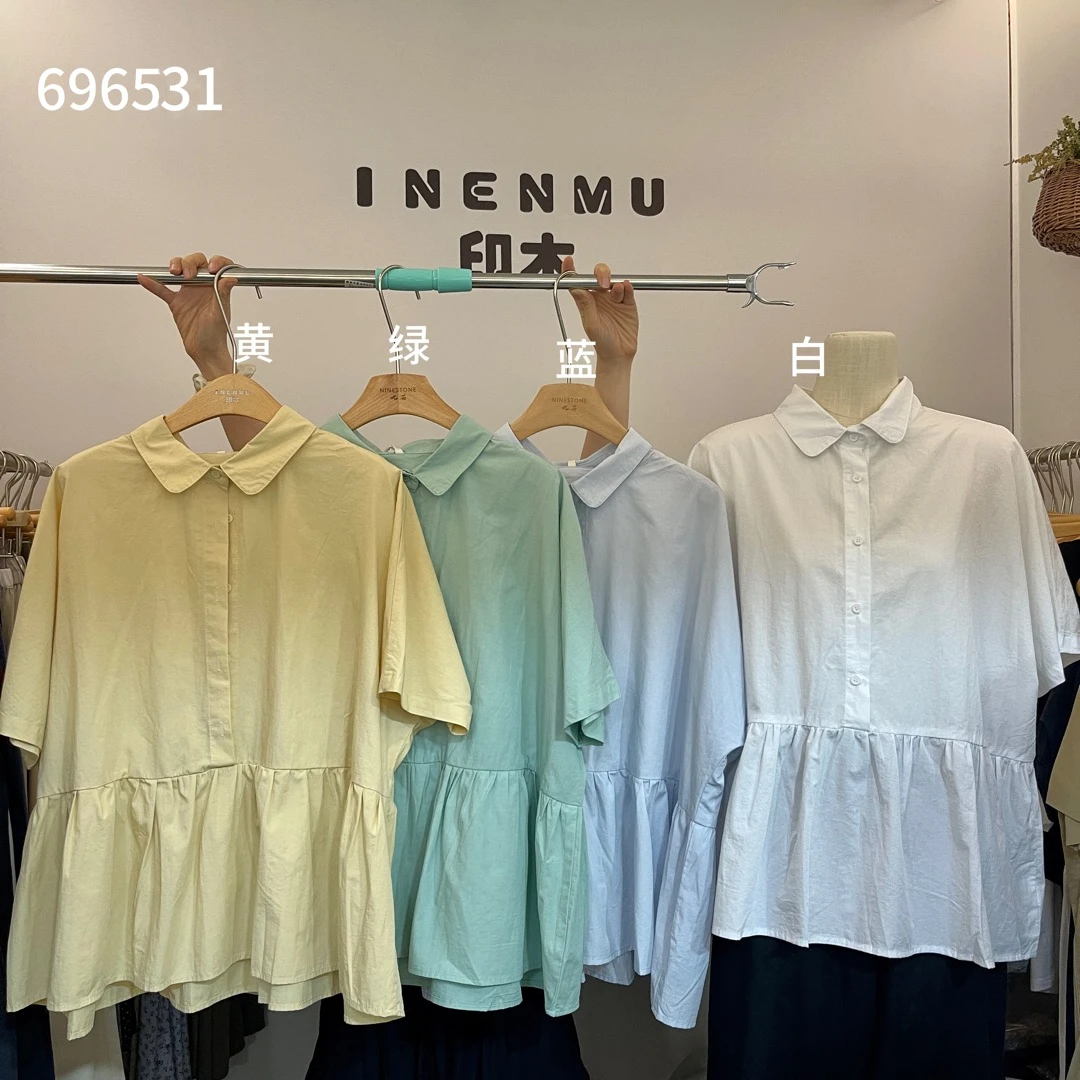 叨叨推荐款#YM#696531#短袖衬衫 FL