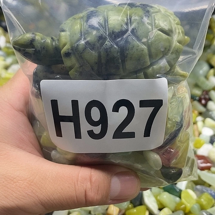 未镶嵌蛇纹石玉鱼缸石