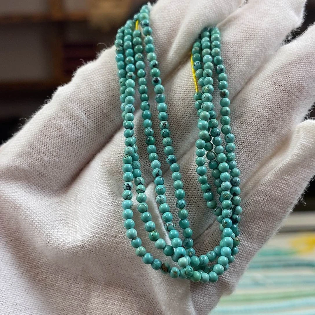 绿松石A4米链卡2+未镶嵌