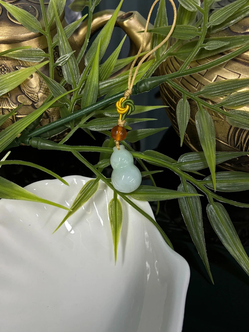 翡翠葫芦手机挂【小北质检】ZJH134Z44多样性发一19*12*5