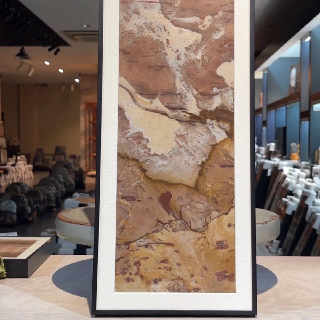 彩石三峡清江画面石