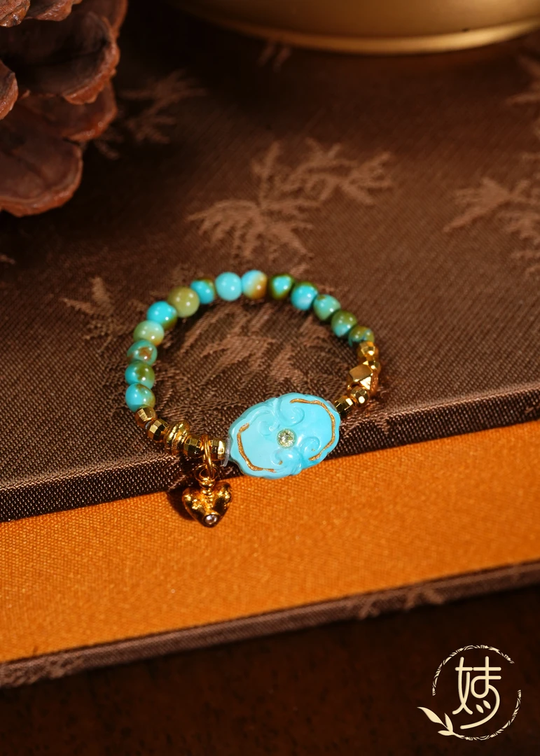 【婧婧精选】臻品 · 唐三彩小米珠DIY戒指 多样性发其一