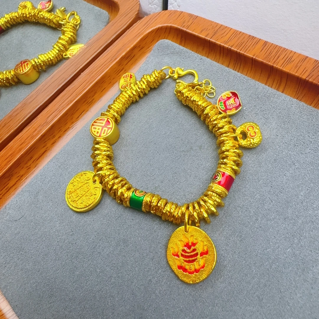 【丁老头甄选】韦雪同款盘缠手链 20102