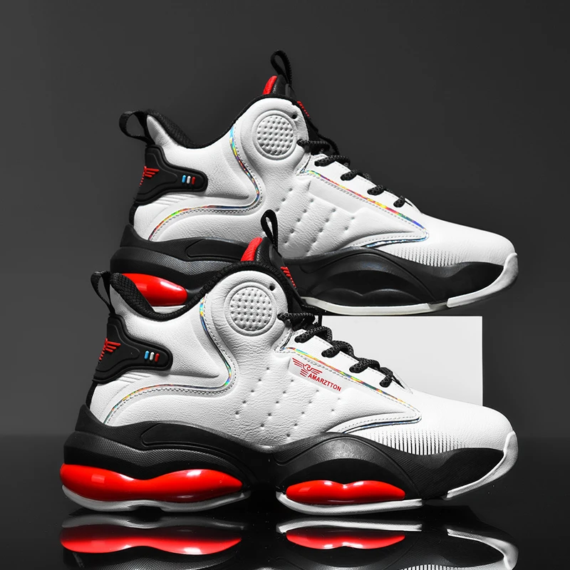 高端冬季运动鞋男女款百搭防滑耐磨篮球鞋加厚软潮流潮鞋