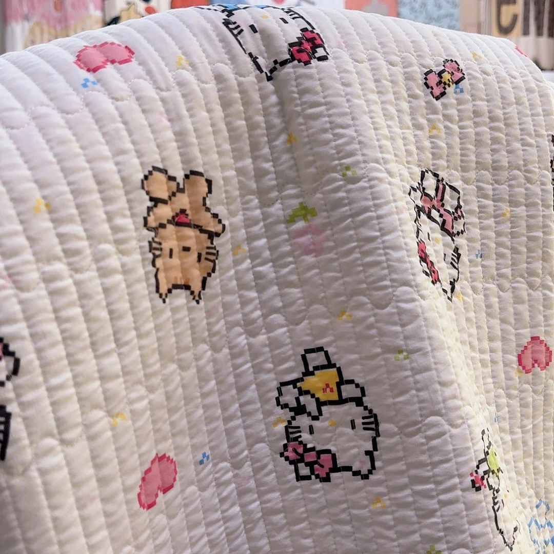 棉孤品kt绗缝床盖200/230