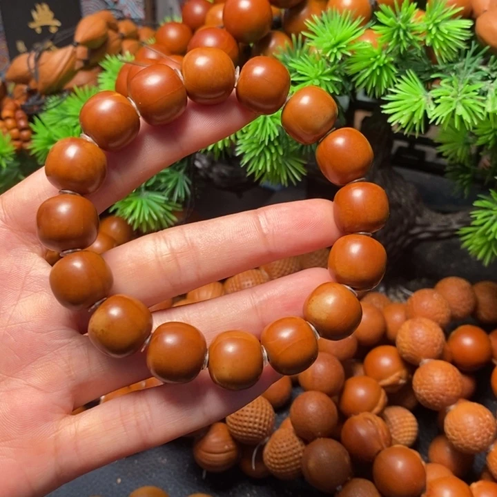 橄榄核手串1.4尺寸福利老型光珠