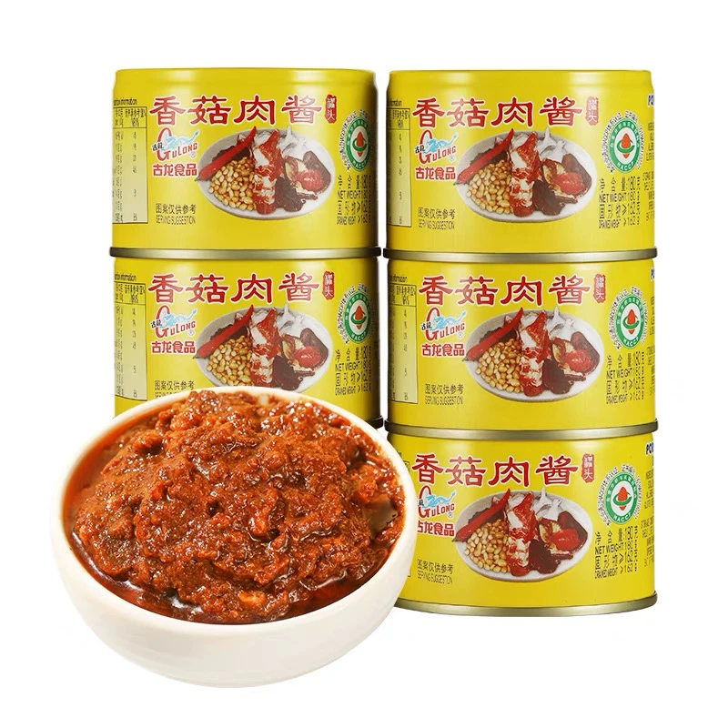 古龙香菇肉酱拌饭罐头
