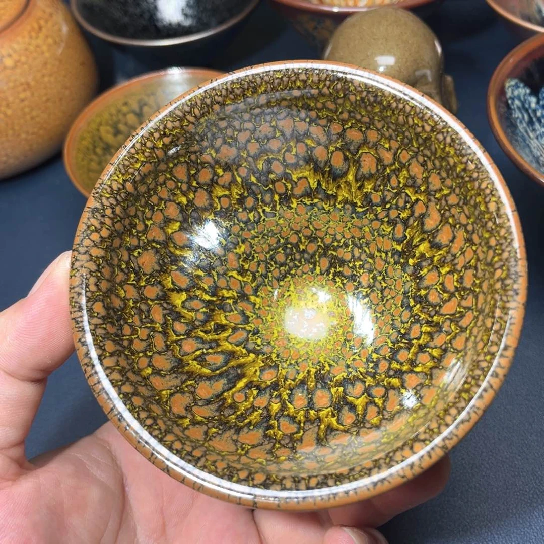 茶盏建盏手握泡茶主人杯