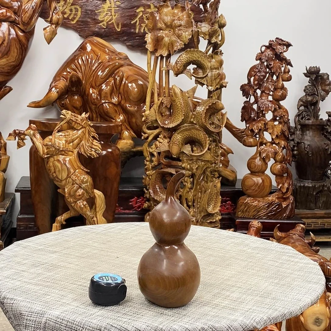 木香樟木实木葫芦一个