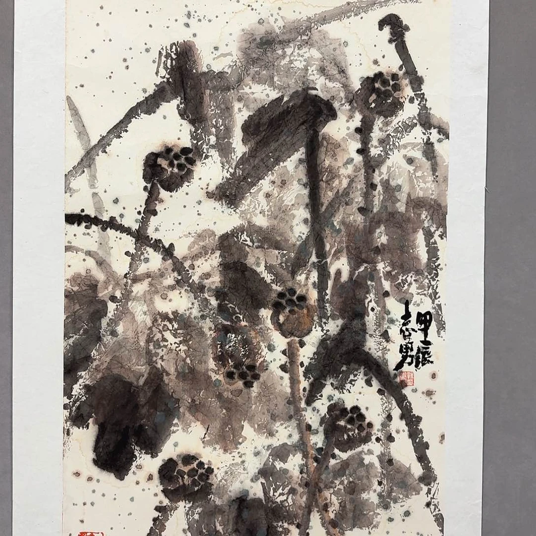 国画亲笔手绘放心去藏