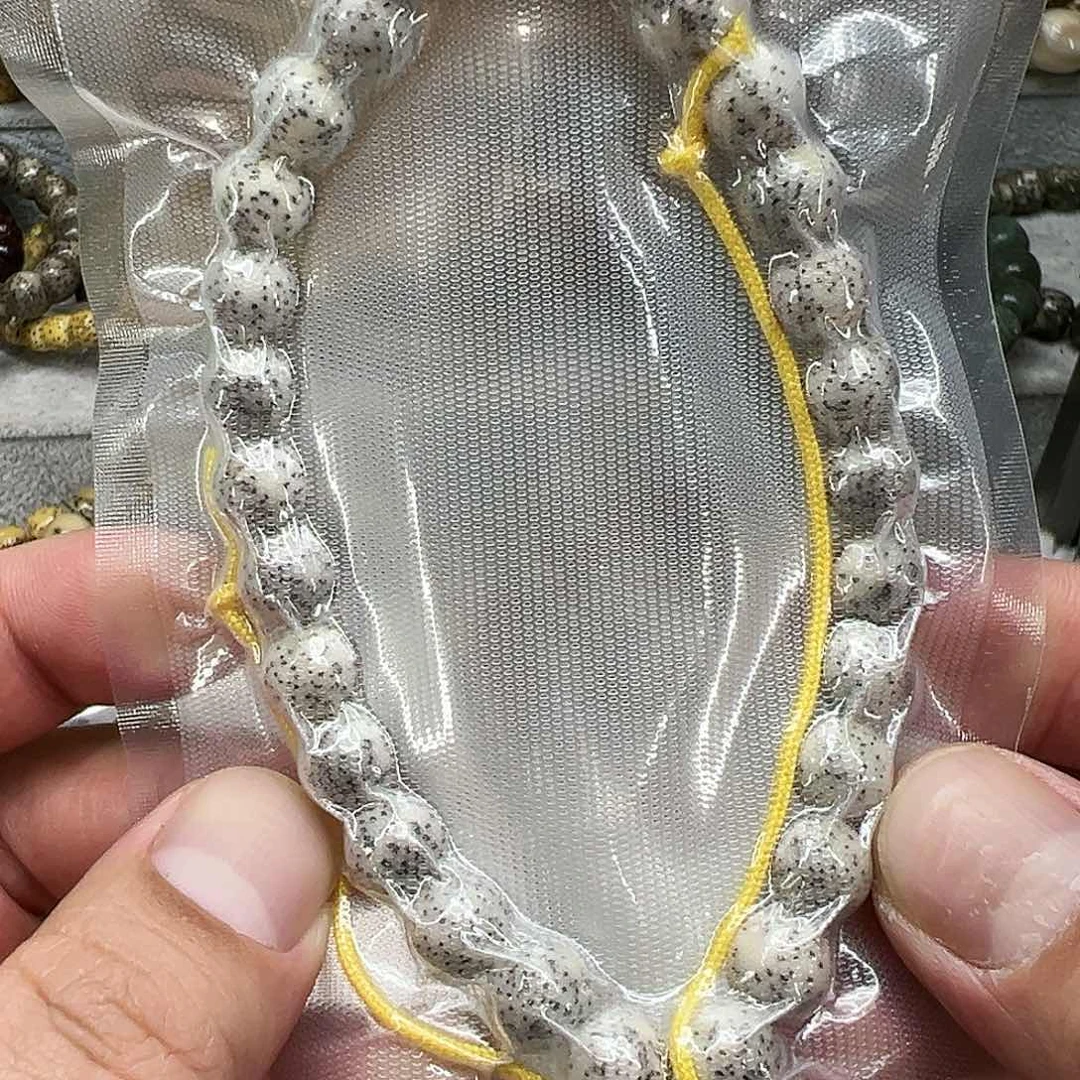 星月菩提手串6灭火月留白星月菩提0.9圆手持