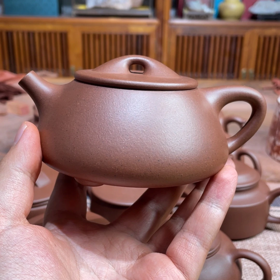 茶壶紫砂有**扎宜兴紫砂原矿紫砂壶