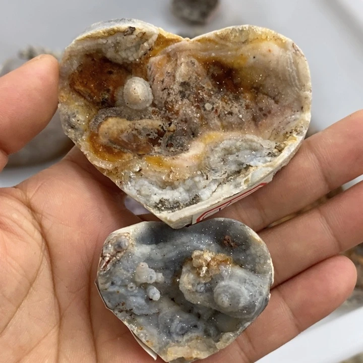 紫晶珠宝半成品未镶嵌
