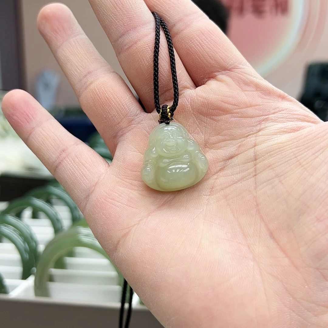 和田玉吊坠(不含链)未镶嵌