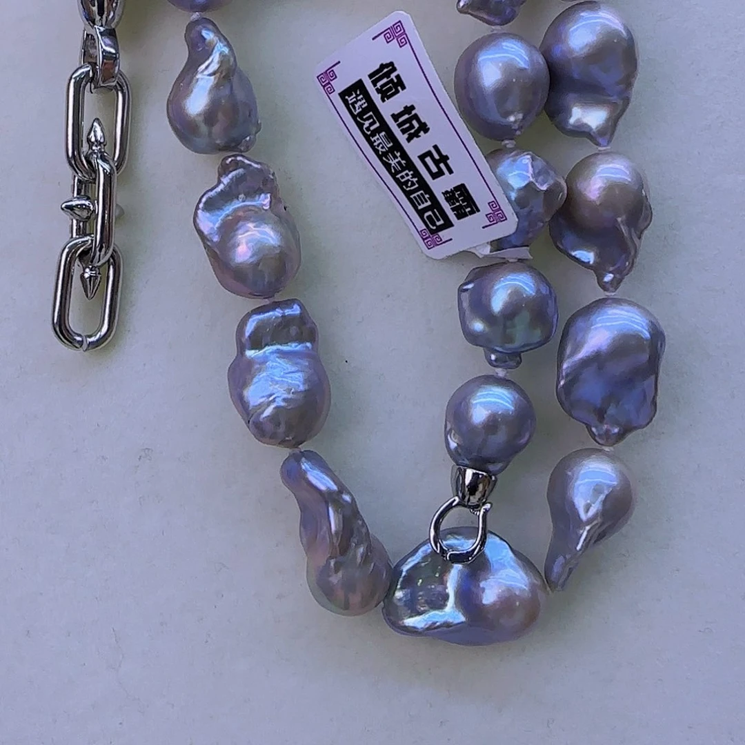 淡水珍珠未镶嵌项链定制455