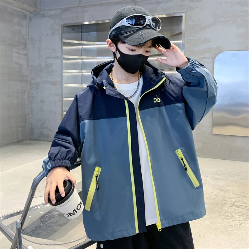 【高质量】男童冲锋衣外套儿童棉服2025年新款秋冬外套加棉外套棉袄