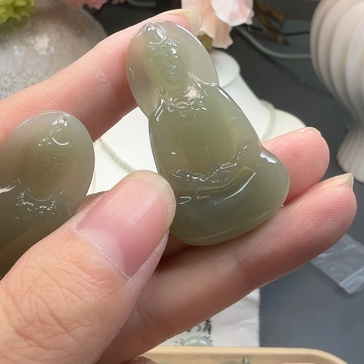 颈饰未镶嵌和田玉6