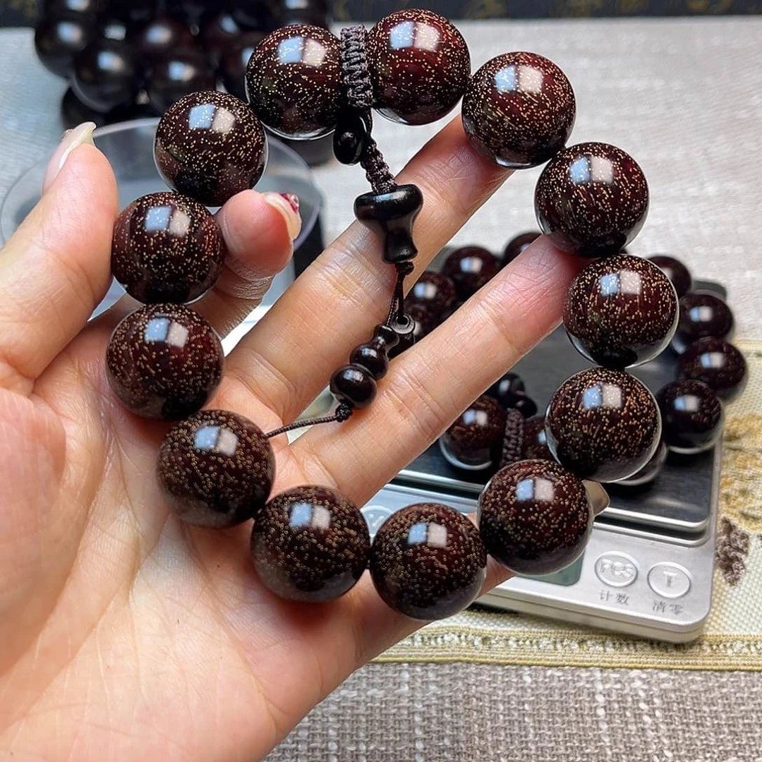 檀香紫檀（小叶紫檀）1.8 13颗爆星