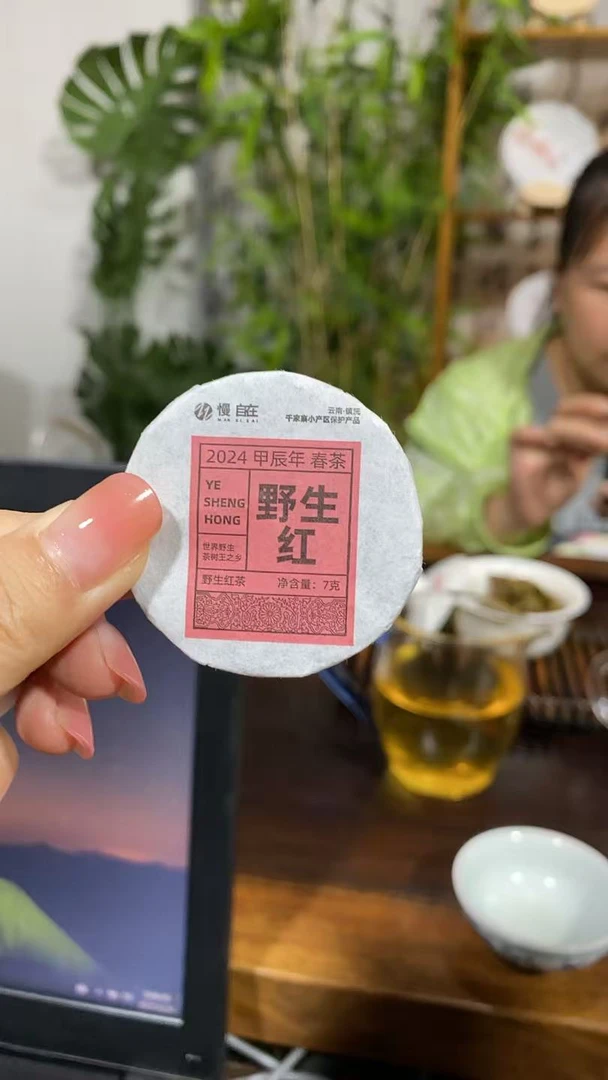 【芸善茶叶】2024年 野生红 （70g）
