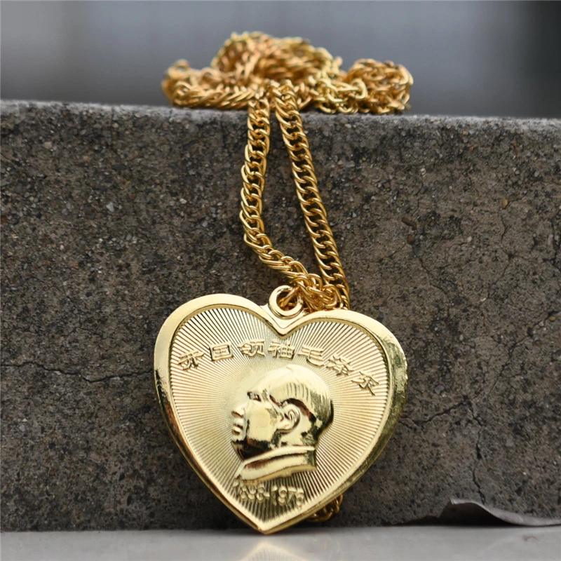 伟人款心形桃型纪念小礼品随身装饰礼品z