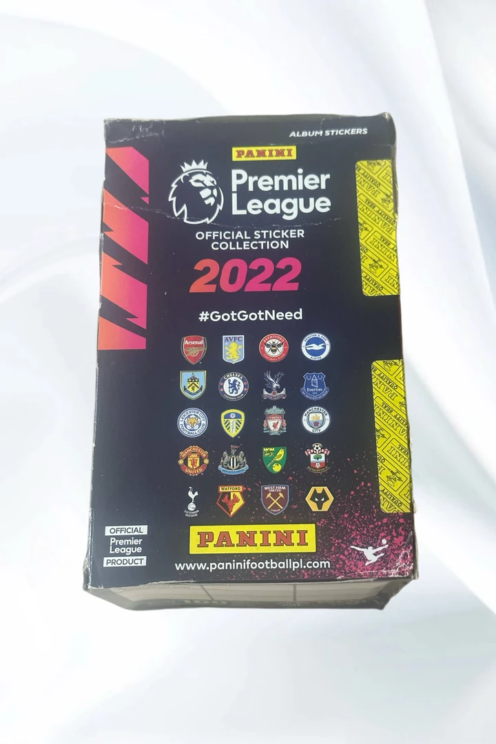 Panini2022英超贴纸 寻找C罗/帕尔默奥利塞新秀/小贝亨利插入