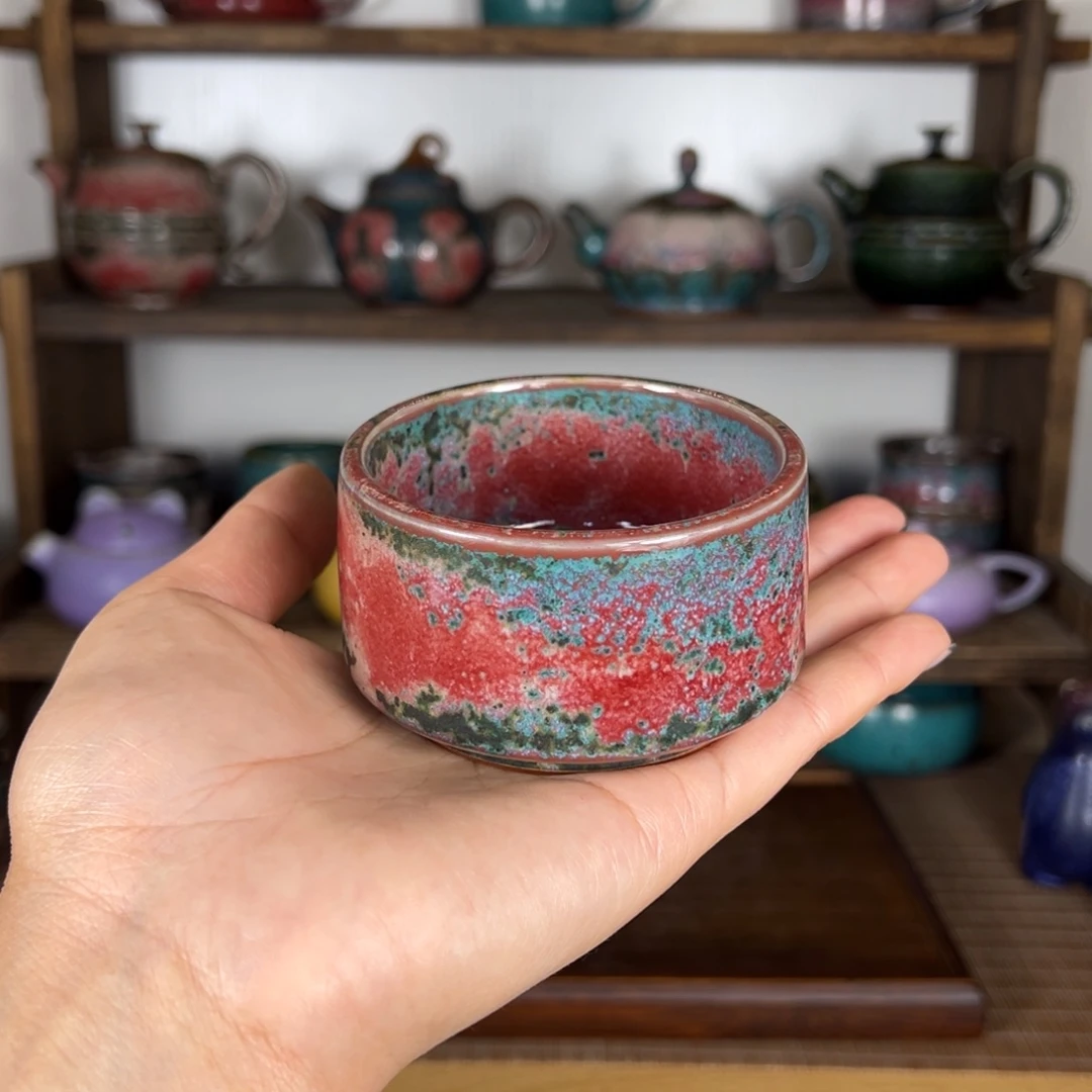 瞎***看陶摆件李自伟钧瓷 神后原产地