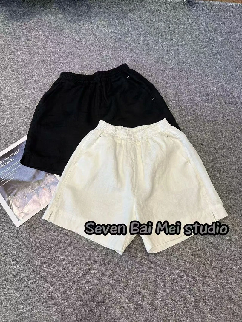 【BM】买手店亚麻双色短裤（不建议机洗）