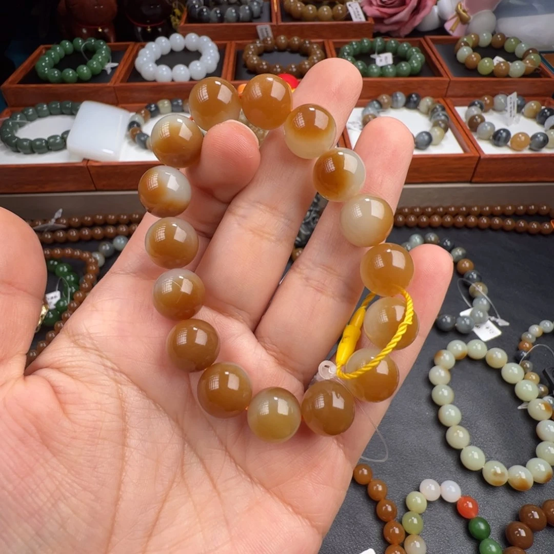 和田玉手链未镶嵌