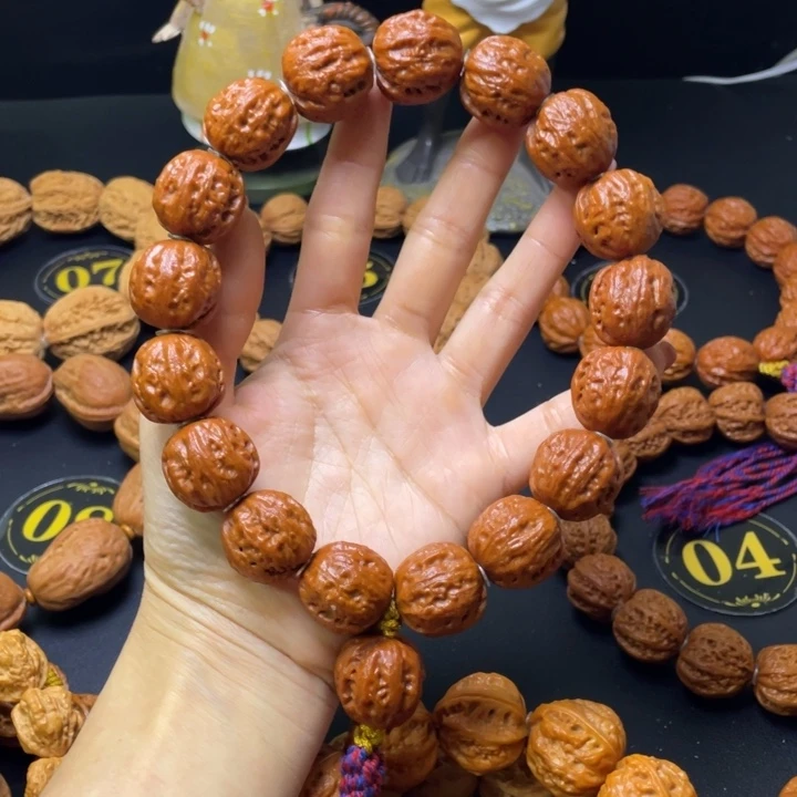 胖***n文玩核桃手串方墩