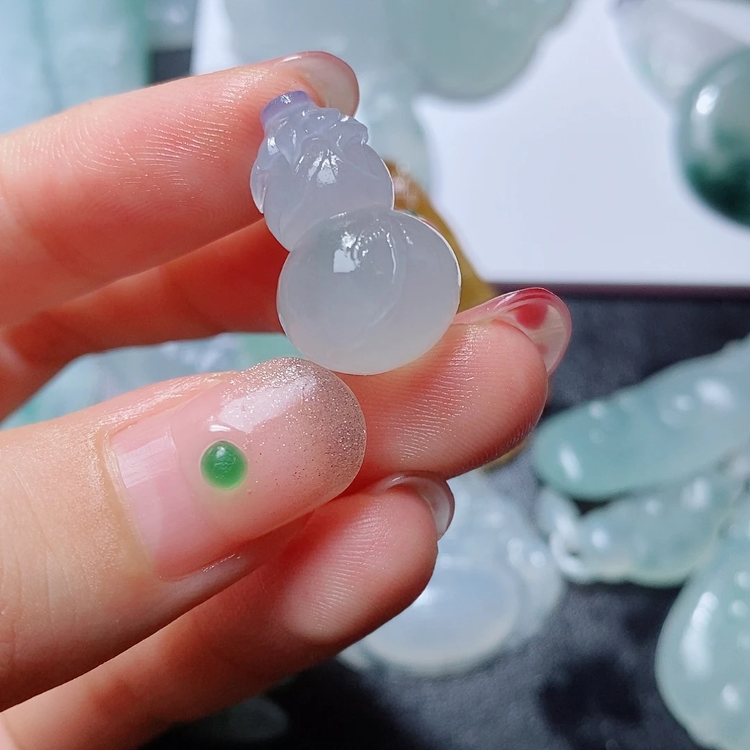 定制翡翠未镶嵌毛货付款后联系客服确认抛光