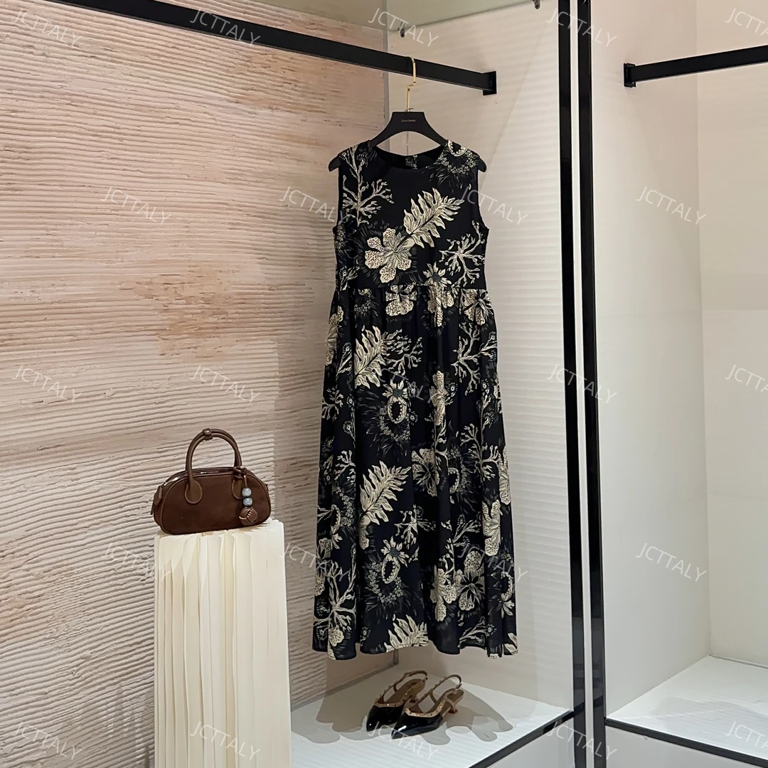 新款短袖显瘦国风系减龄碎花时尚连衣裙气质宽松W-A35