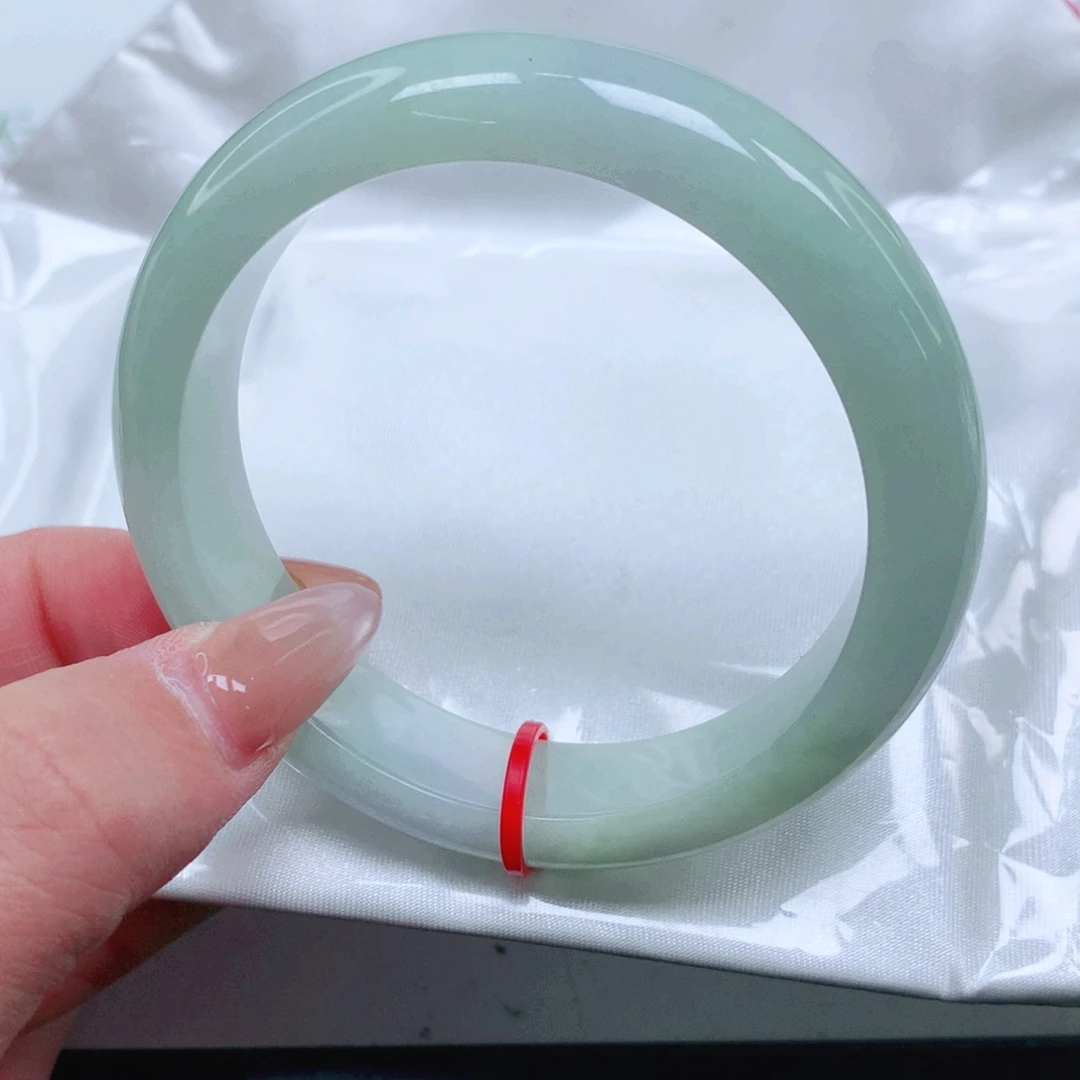 未镶嵌手镯翡翠正圈54 p 8068