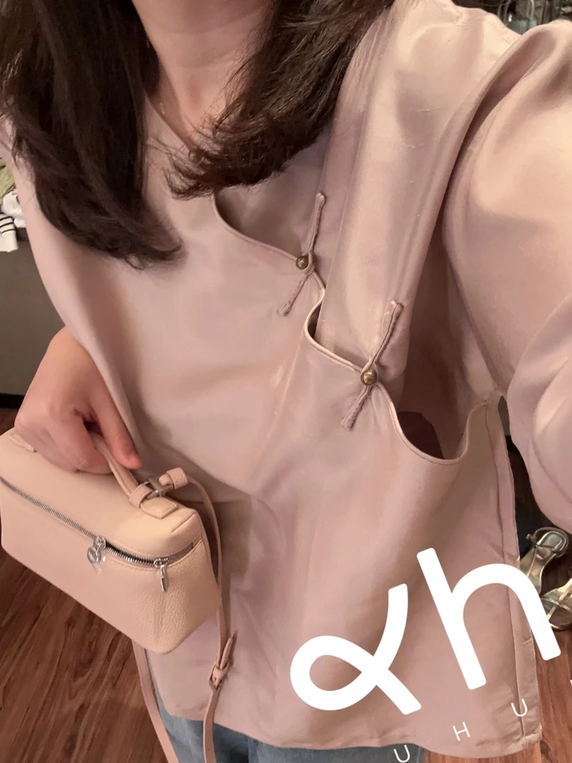 XUHUI-轻奢双宫七分袖上衣