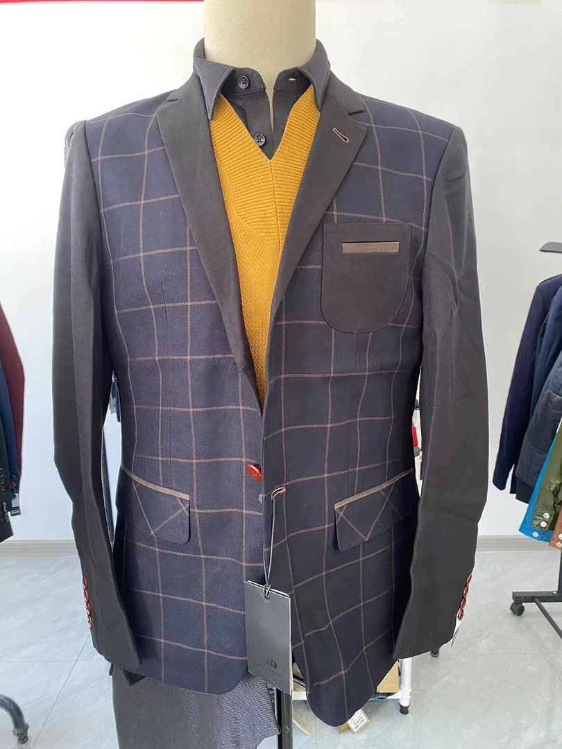 诺奇男士休闲便西百搭休闲西服12B8