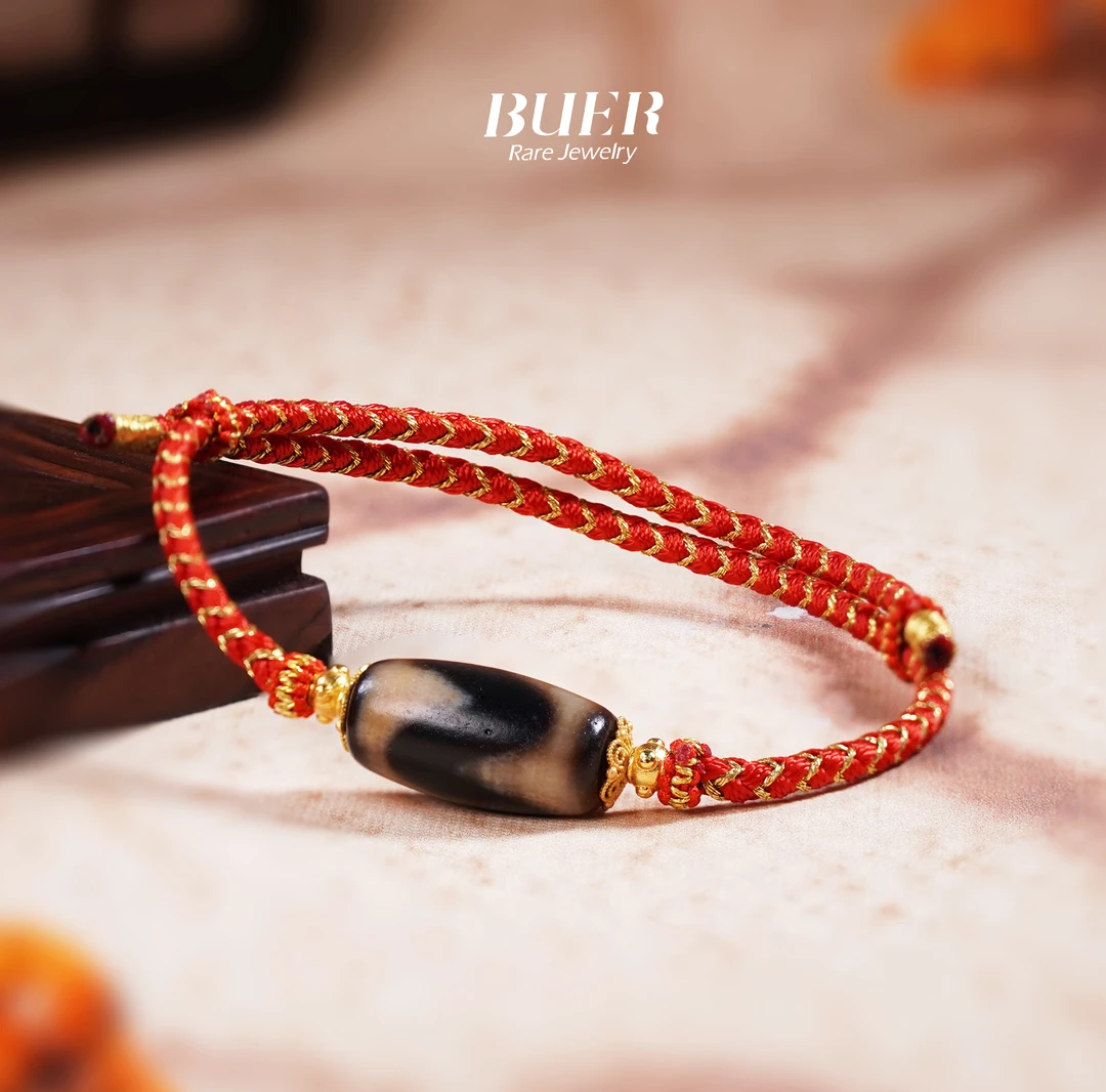 【不二】虎牙玛瑙珠珠银镶DIY手绳(多样性发)