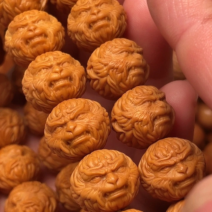 猴头核桃手串明***好黑神