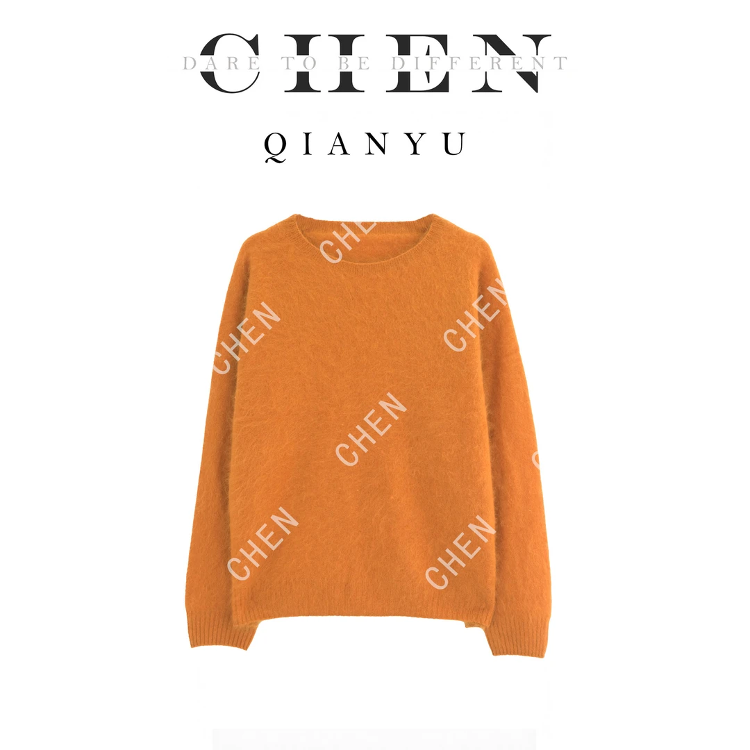 【陈陈私服】复古毛衣洋气减龄显瘦针织开衫13014