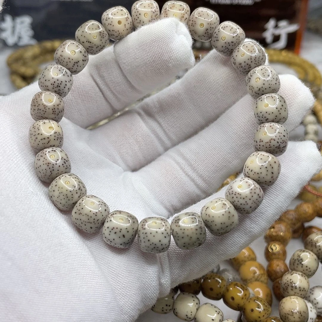 手串星月菩提?****o双银款10✖️9骨瓷白