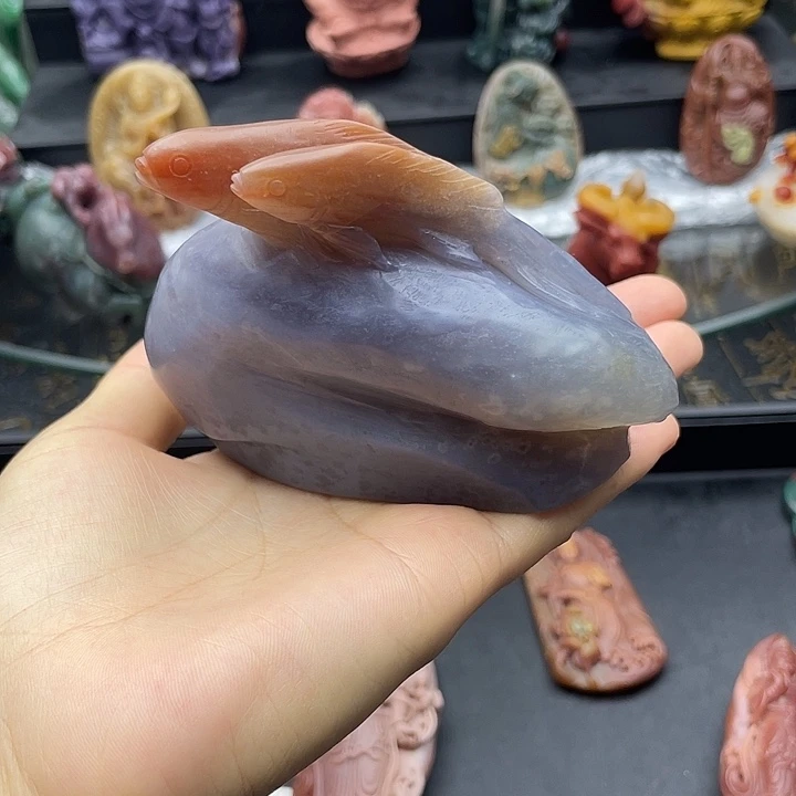 石英质玉未镶嵌摆件