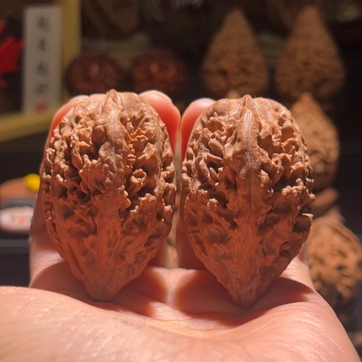 吊坠文玩核桃火焰枪24