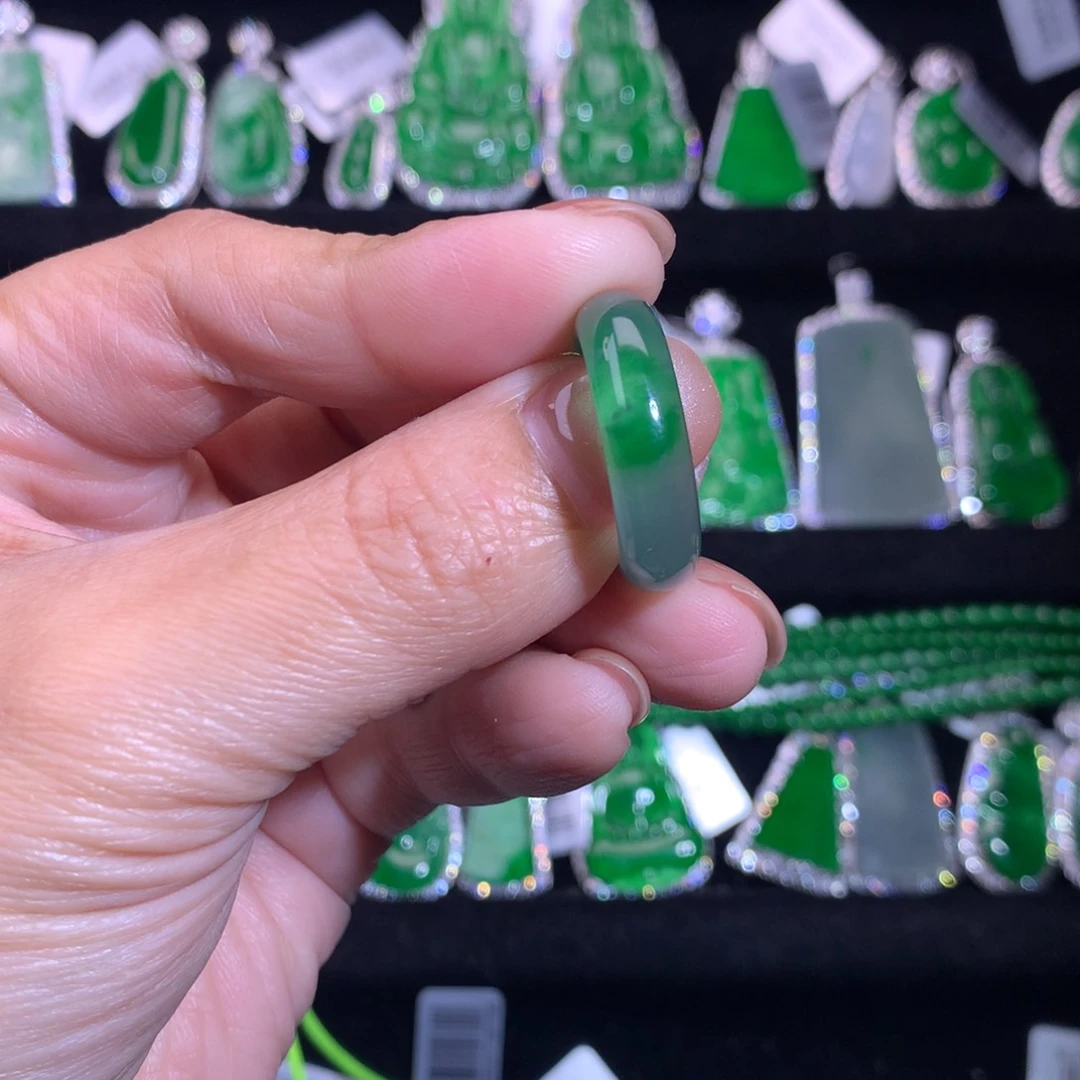 【闪购商品】未镶嵌戒圈翡翠天然翡翠